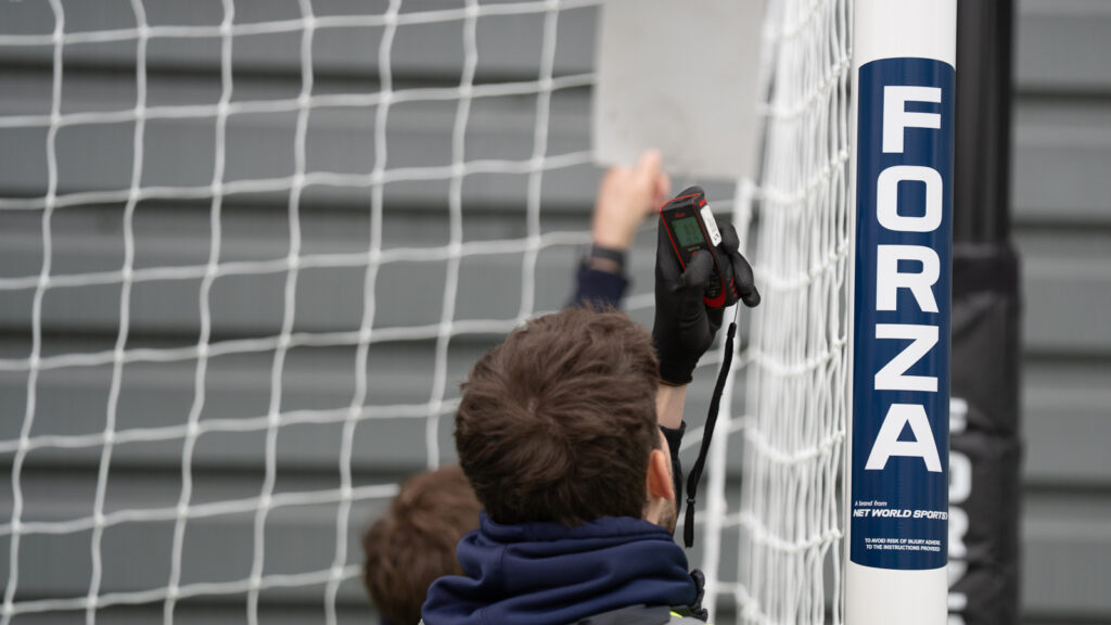 Goal net testing